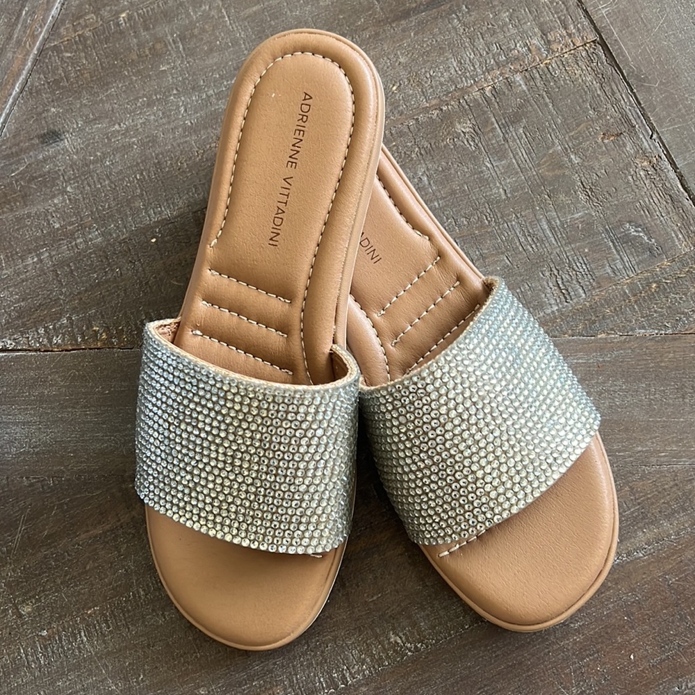 HP ⭐️ Adrienne Vittadini jeweled sandals
